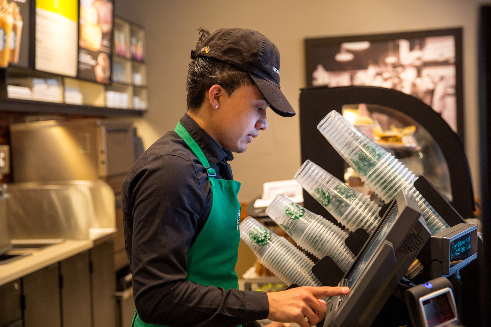 Work with us: Come to Starbucks!
